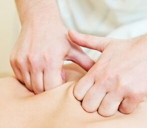 Manuell Therapie fir d'Behandlung vun Osteochondrose