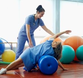 Therapeutesch Übung fir Osteochondrose